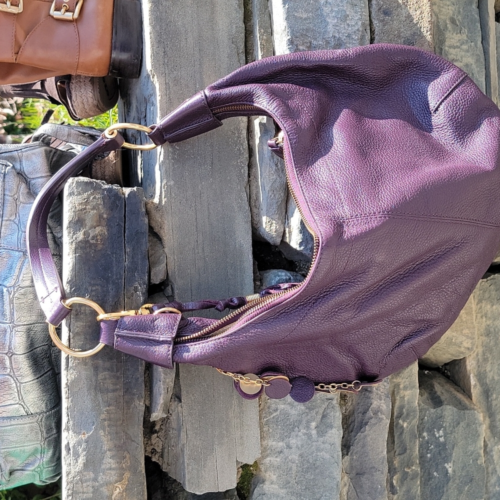 Purple purse